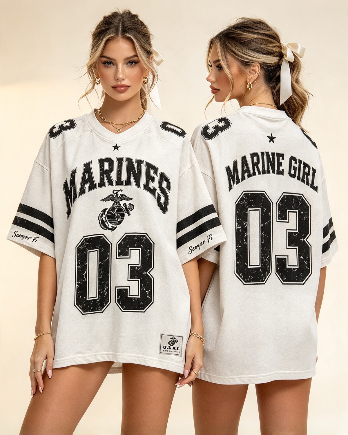 03 Oversized Football Jersey